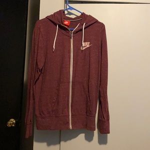 Gently worn Nike zip up